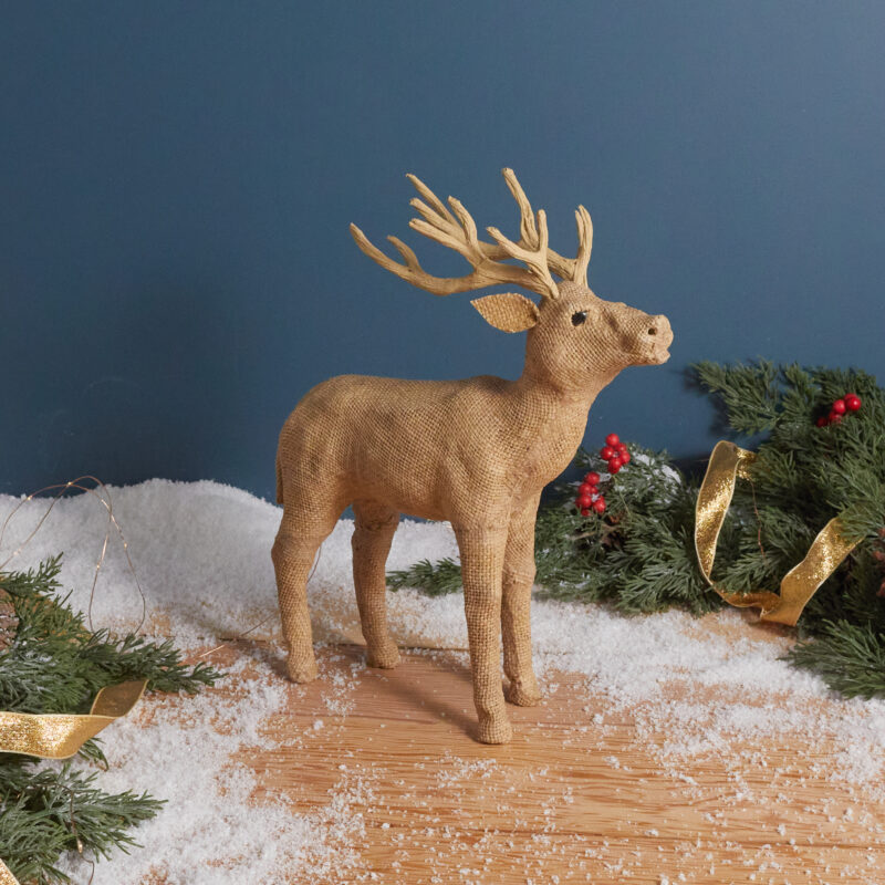 Jute reindeer medium