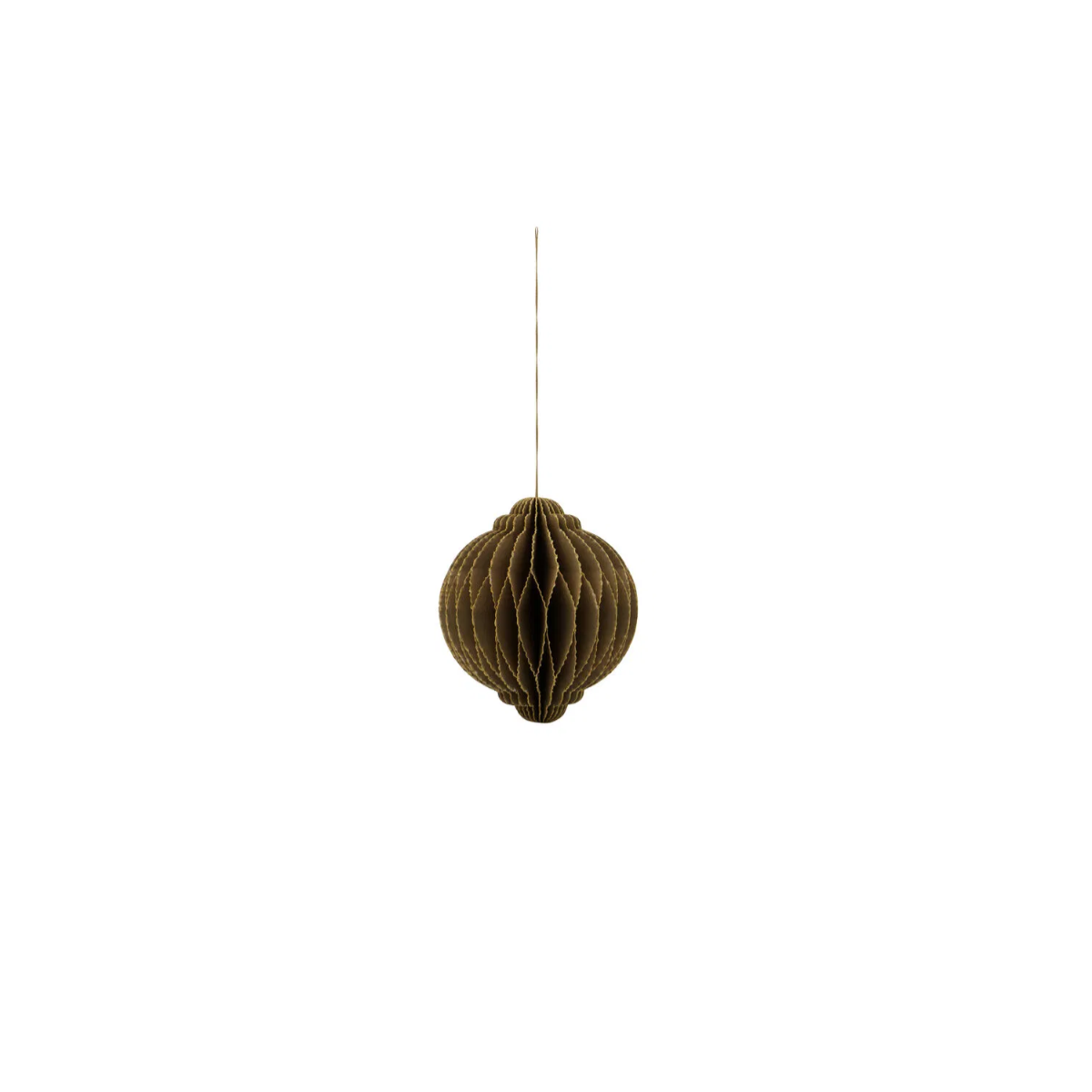 Alsta jólakúla brún 4stk 10cm