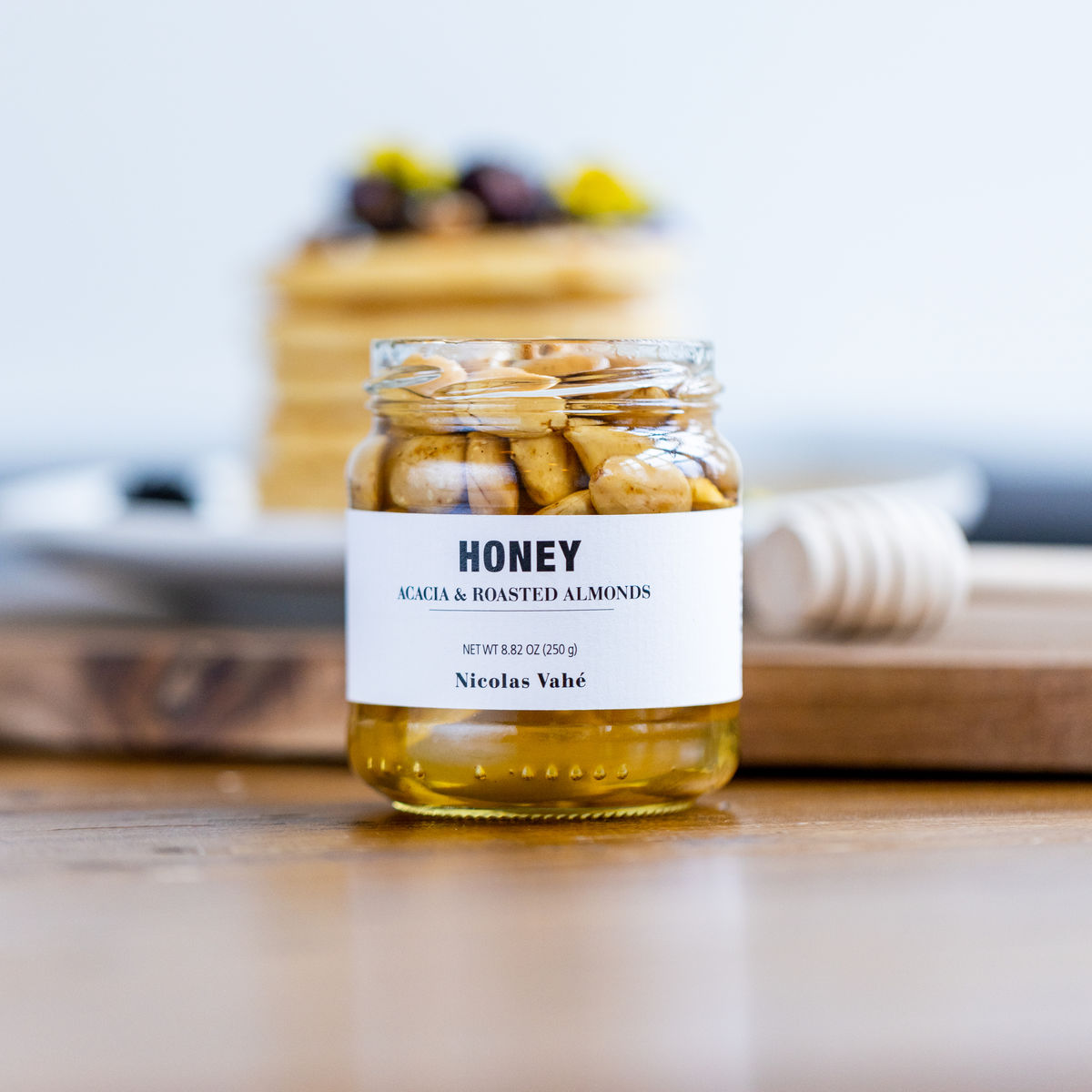 Hunang acacia og ristaðar almonds 250g