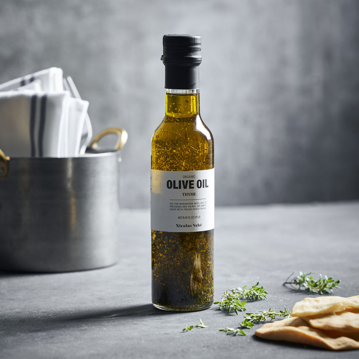 
            Organic Olive oil - Thyme 25cl