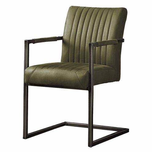 Ferro armchair green