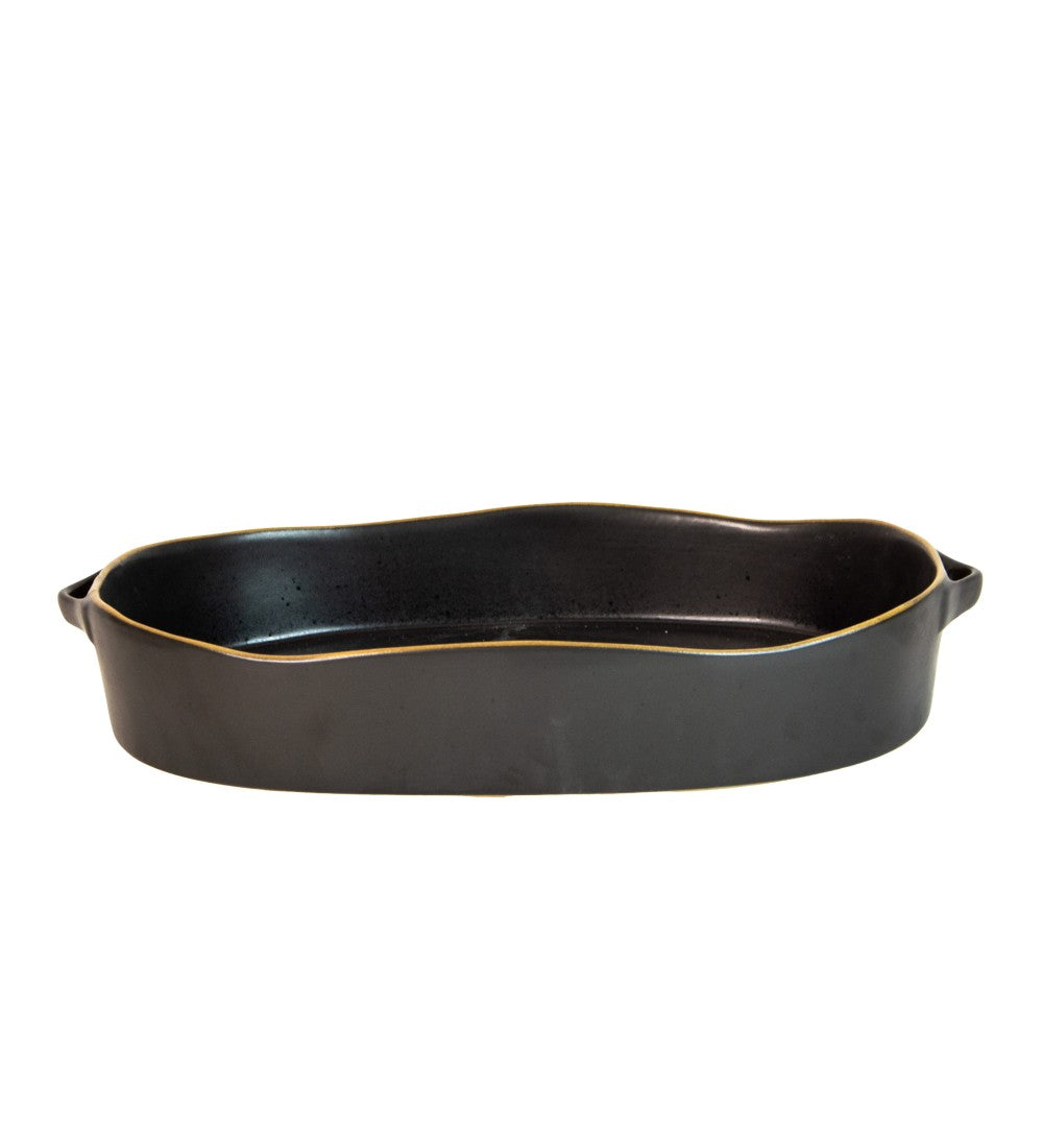 Alcoa Large Oval Baker black