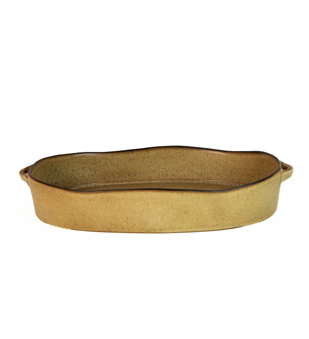Alcoa Large Oval Baker brown