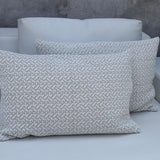 Alanya púðaver white/sand 40x60