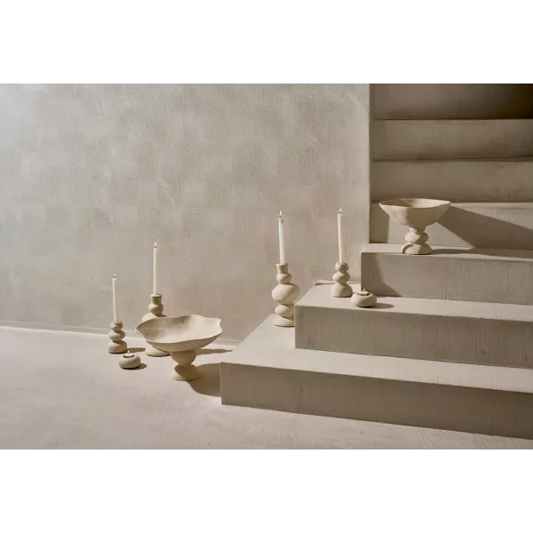 Apilar kertastjaki off white 29cm