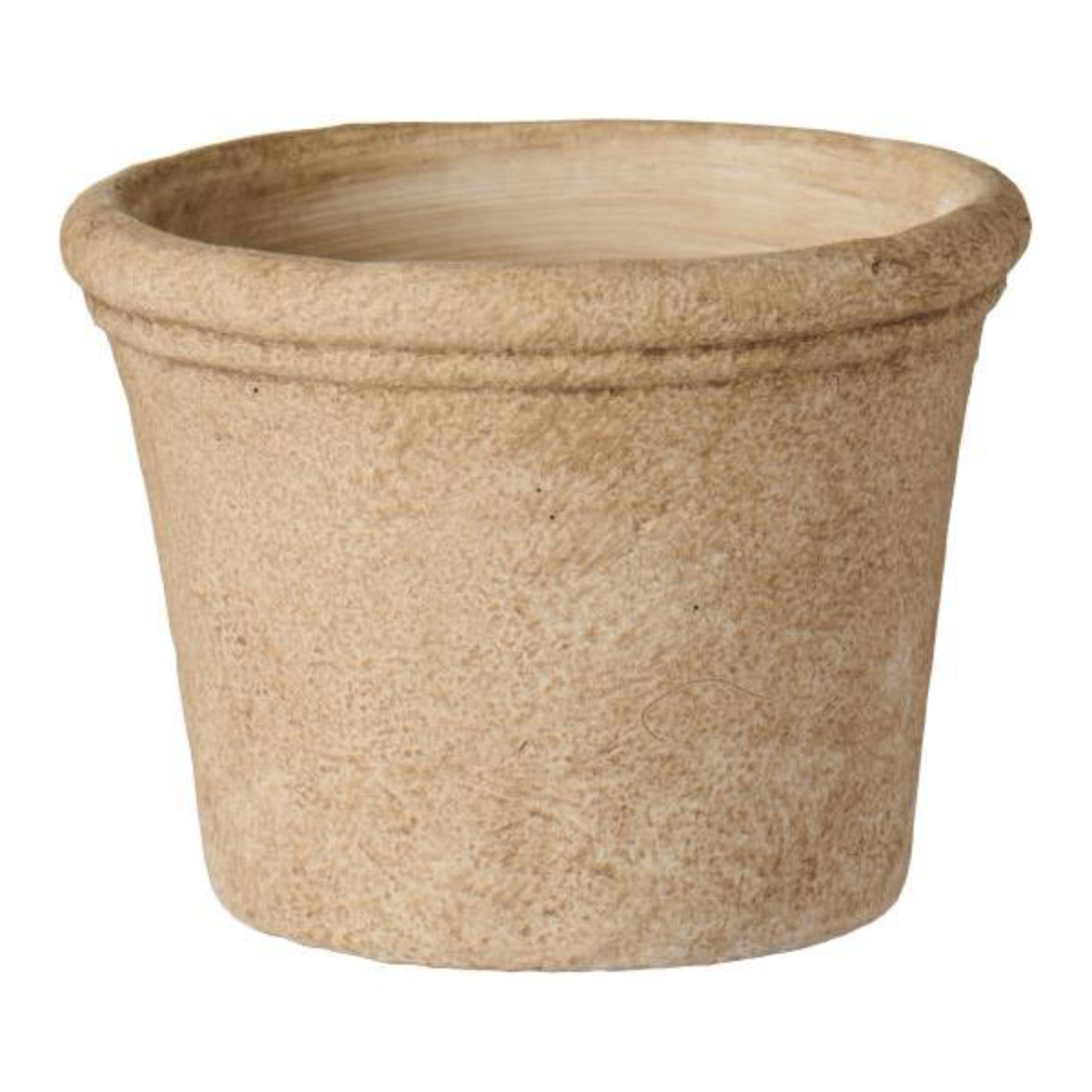 Athen blómapottur sand h:12cm