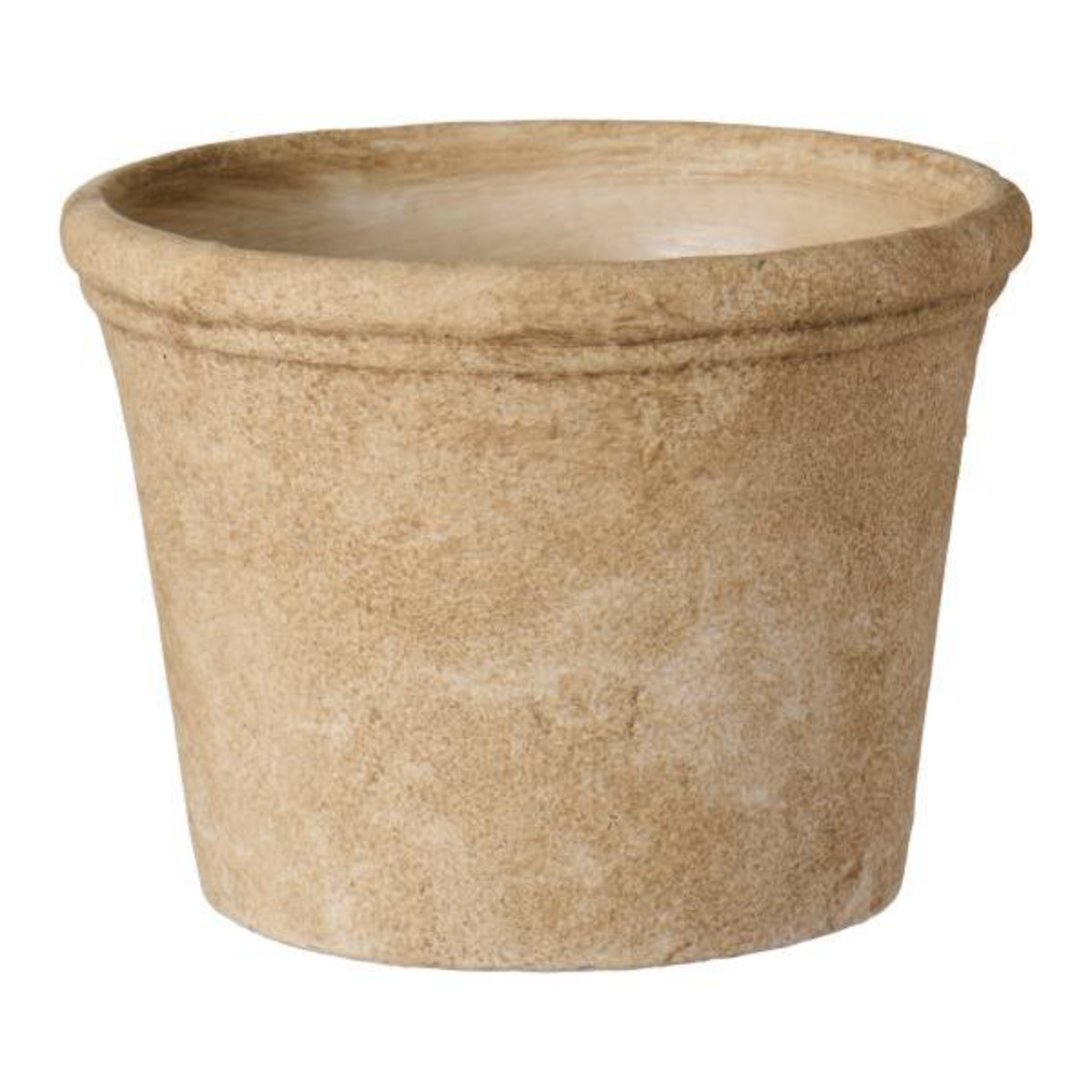 Athen blómapottur sand h:15cm