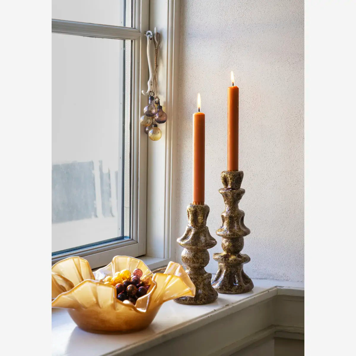 Stoneware kertastjakar