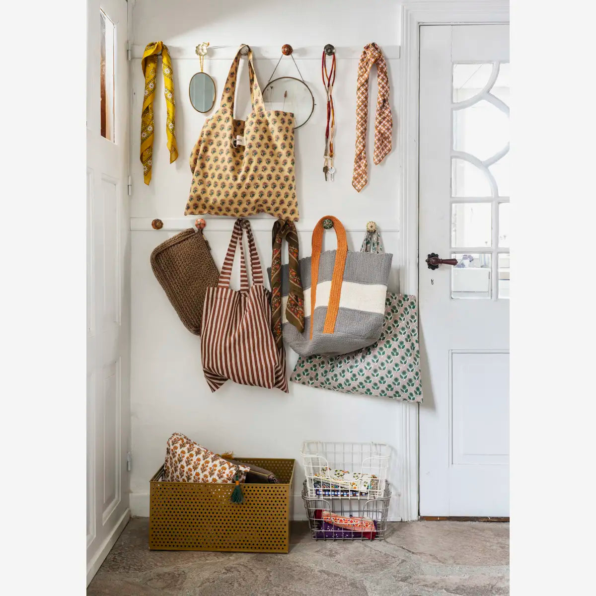 Madam quilted bag dark taupe