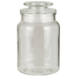 Glerkrukka með loki 1020ml