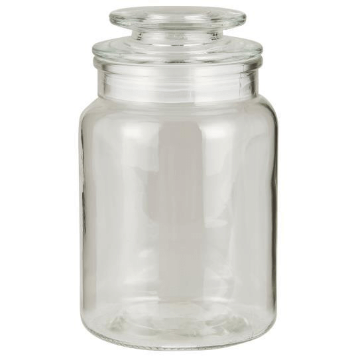 Glerkrukka með loki 1020ml