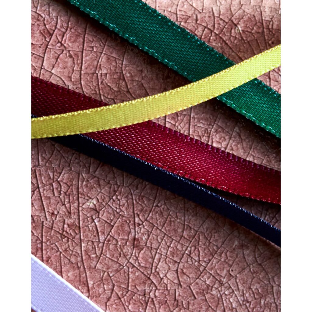 Gjafaborðar 5 litir, 500x0,6cm