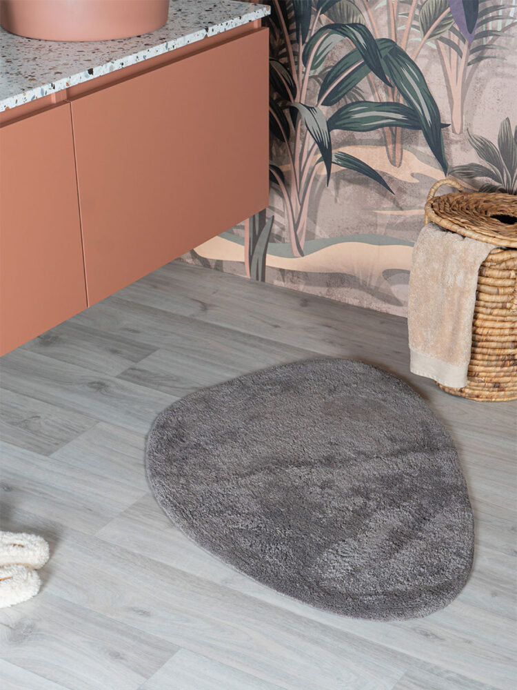 Beach baðmotta grey 60x80cm