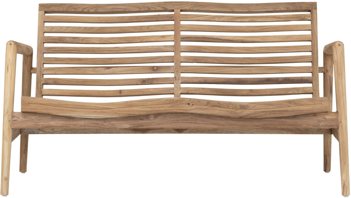 Ray úti bekkur 2 sæta teak