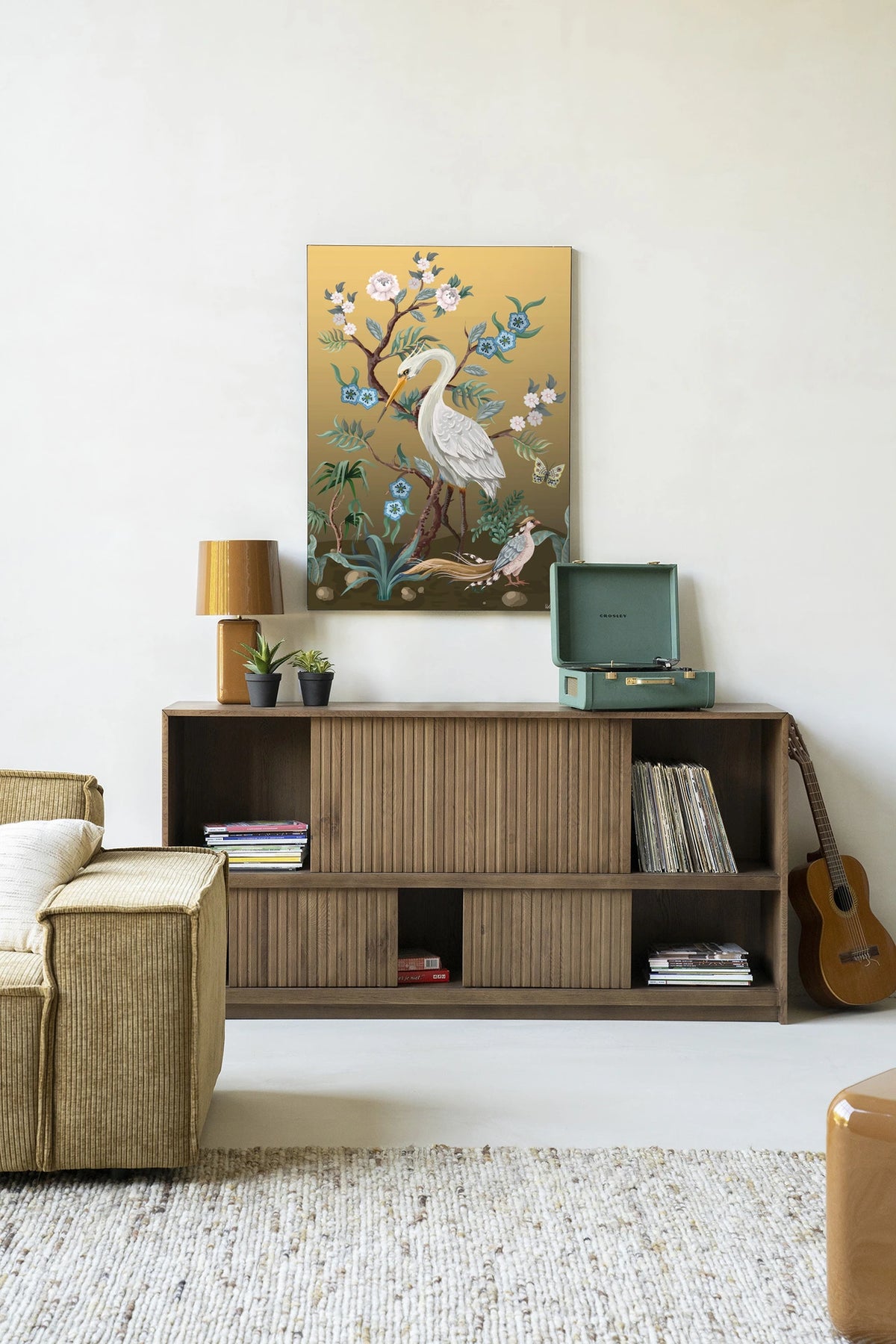 Birds veggmynd 110x145cm