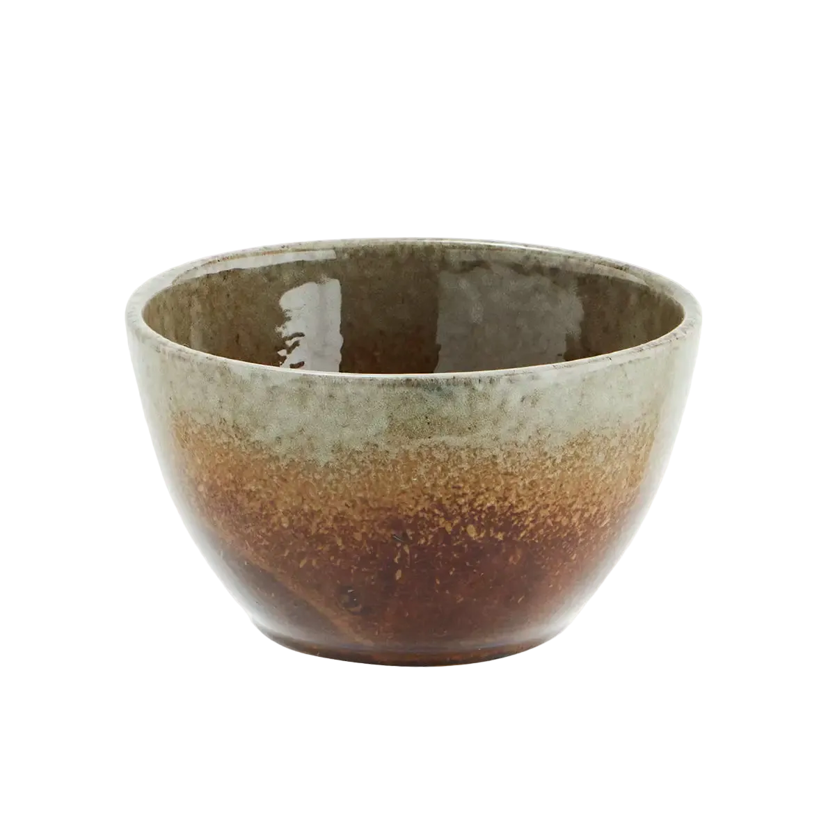 Stoneware skál brún