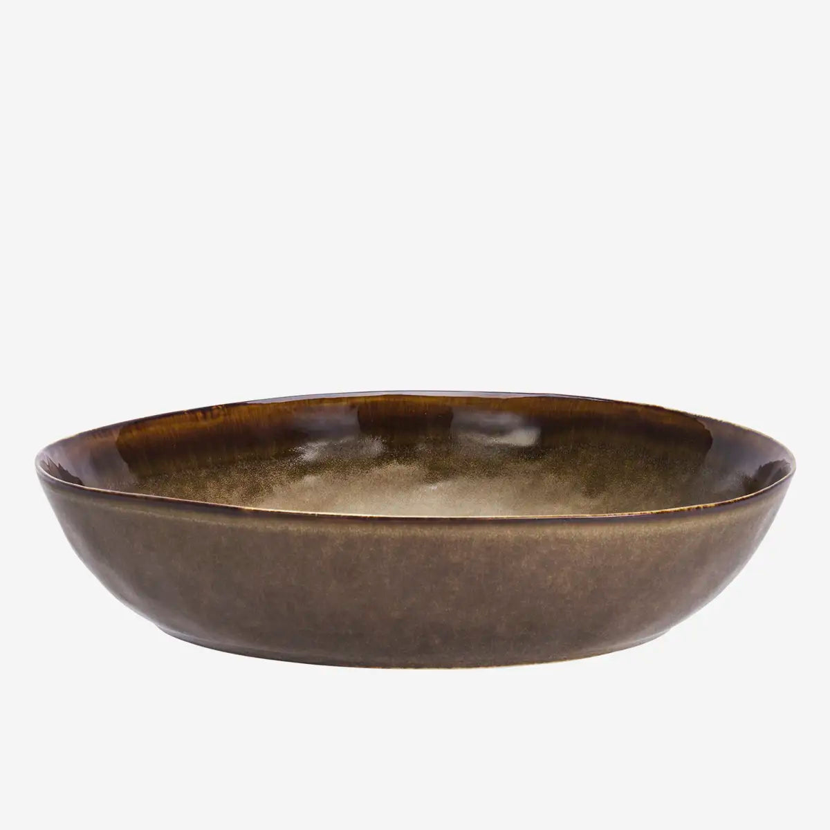 Stoneware serving bowl