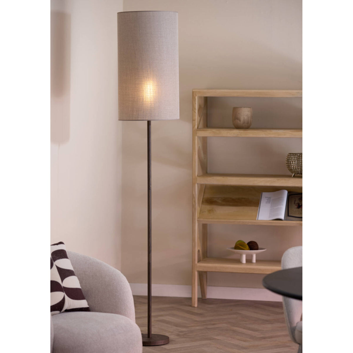 Shade cylinder 40-40-70 cm CADEN beige