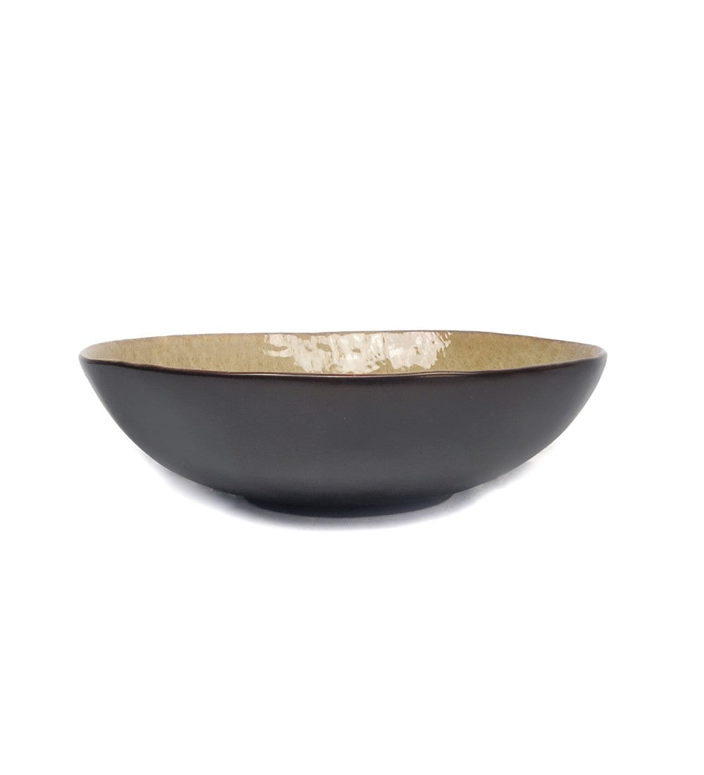 Castelo salad bowl brown