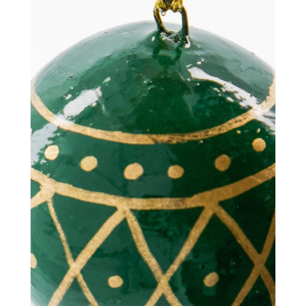 Mach jólakúlur græn 4stk