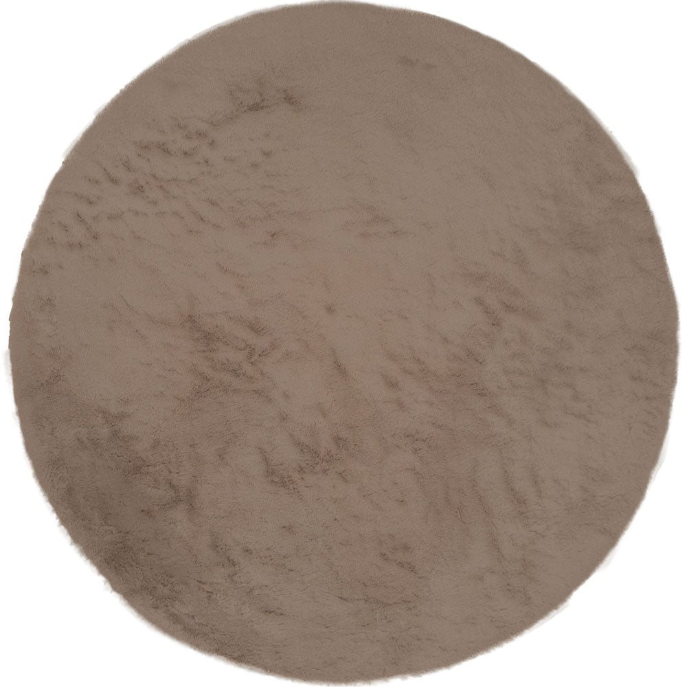 Velluto choco rond ø160 cm
