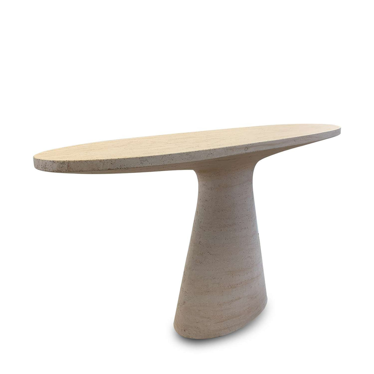 Trav console borð 140cm
