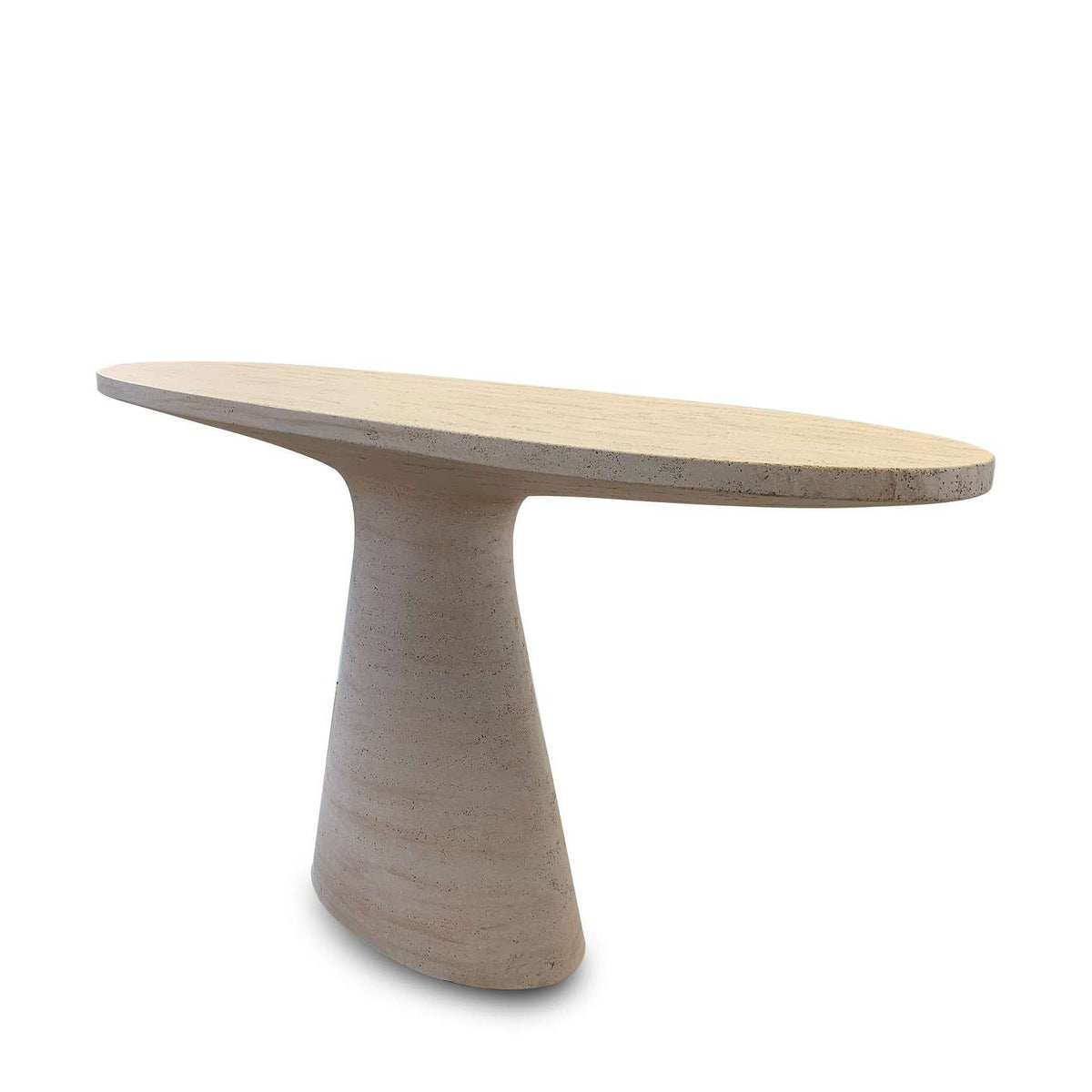 Trav console borð 140cm