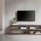 Corso sjónvarpsskenkur 180cm rustik teak