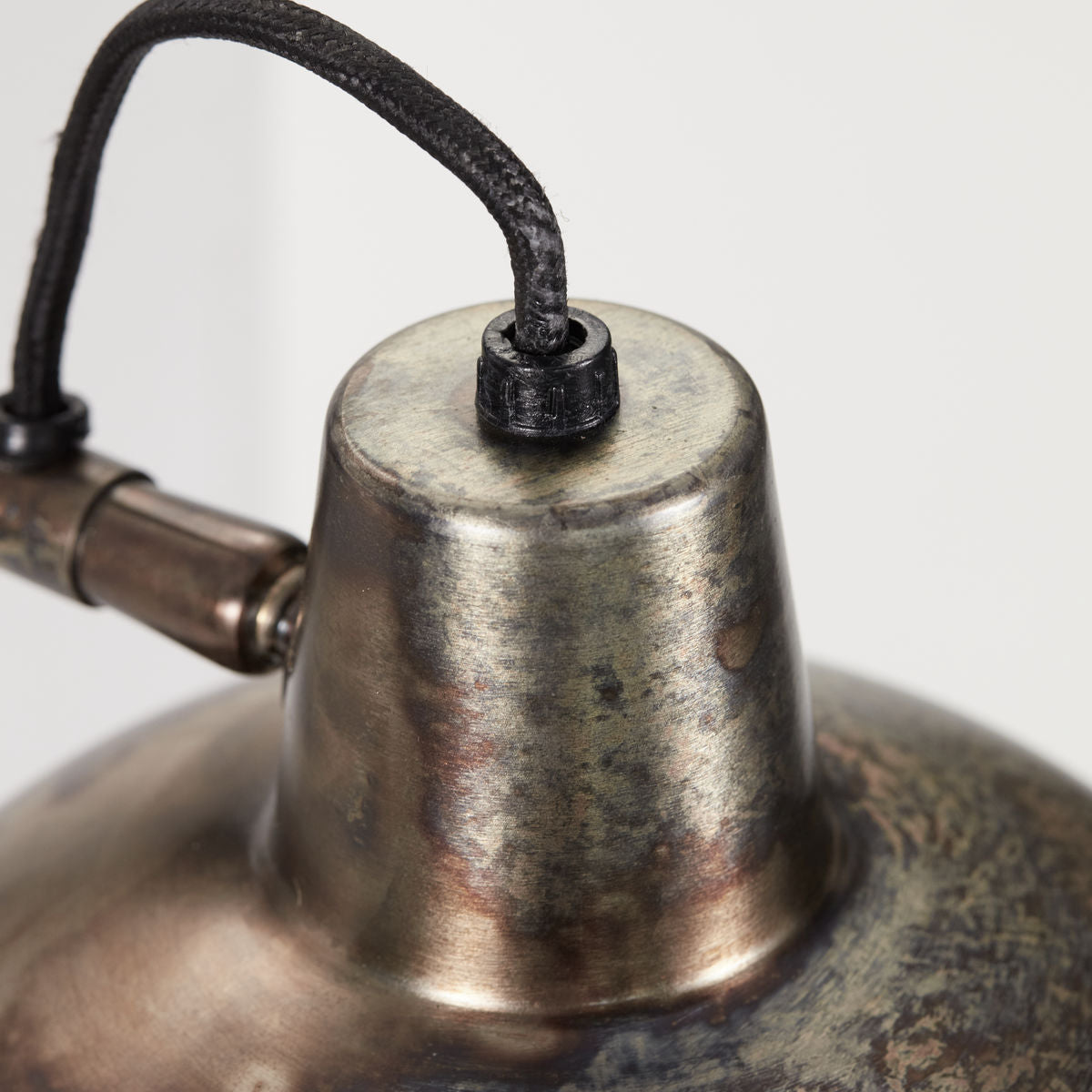 Desk veggljós brass