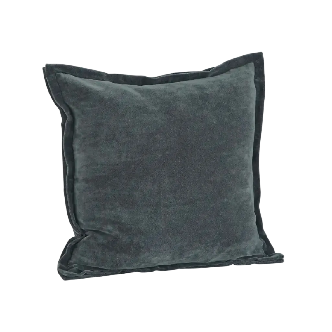 Velvet púði dusty blue