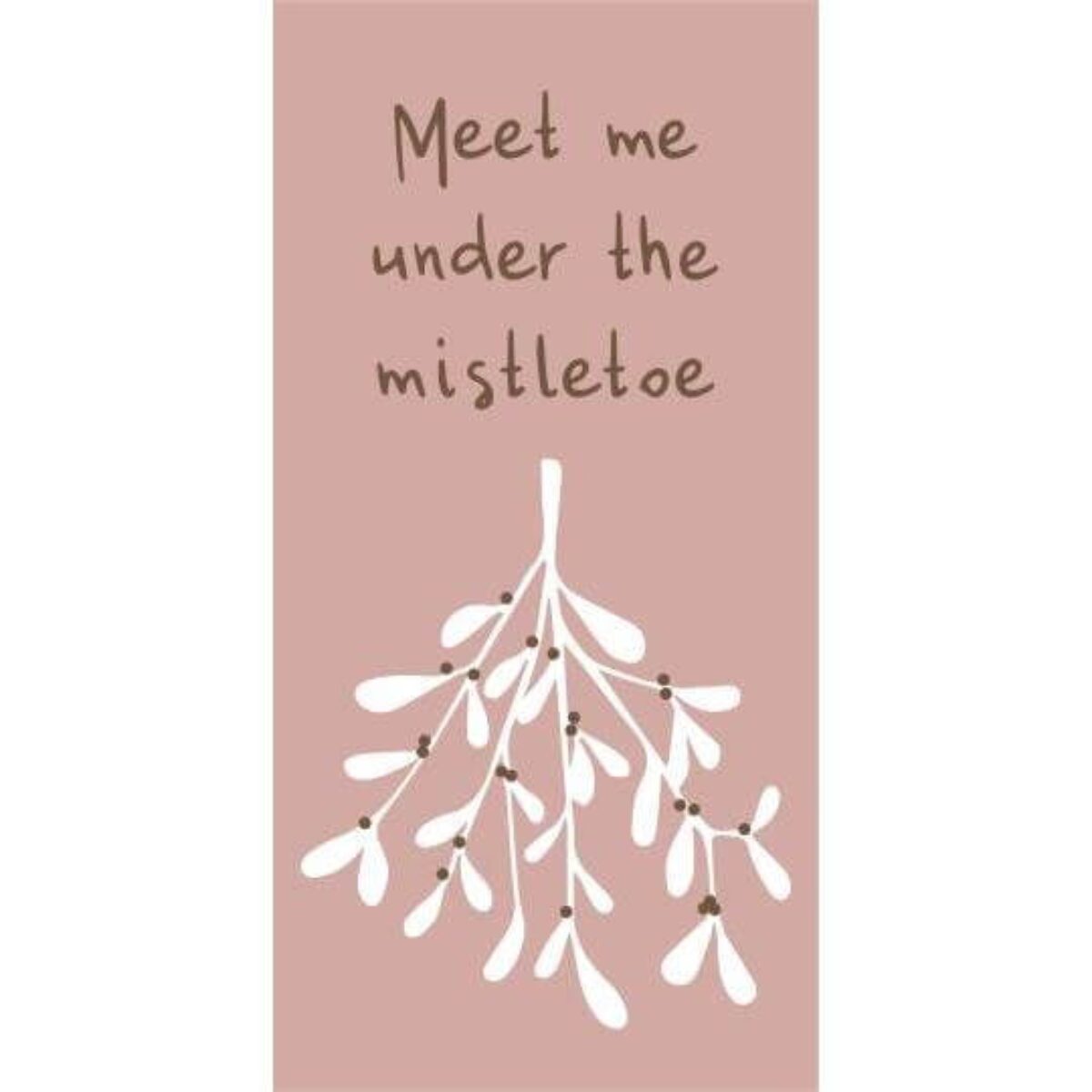 
            Servíettur Meet Me Under The Mistletoe 16stk