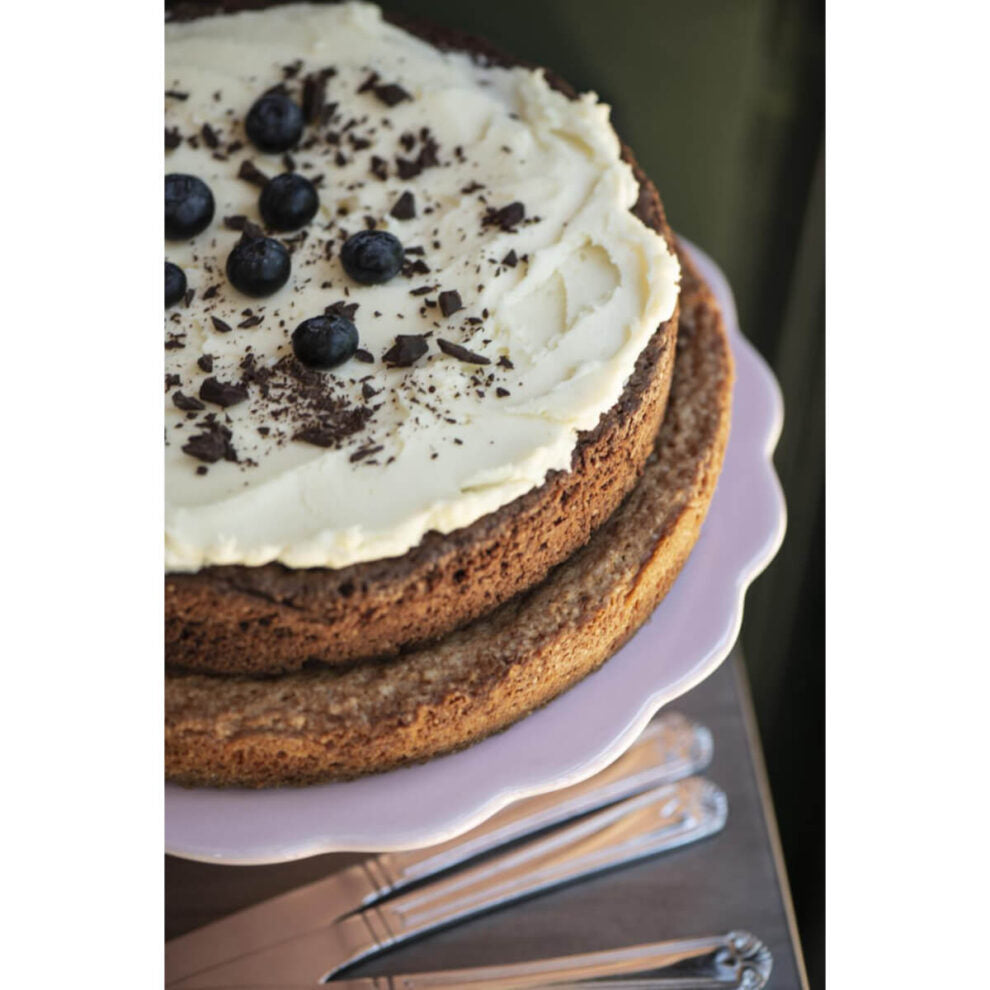 Kökudiskur á fæti rose