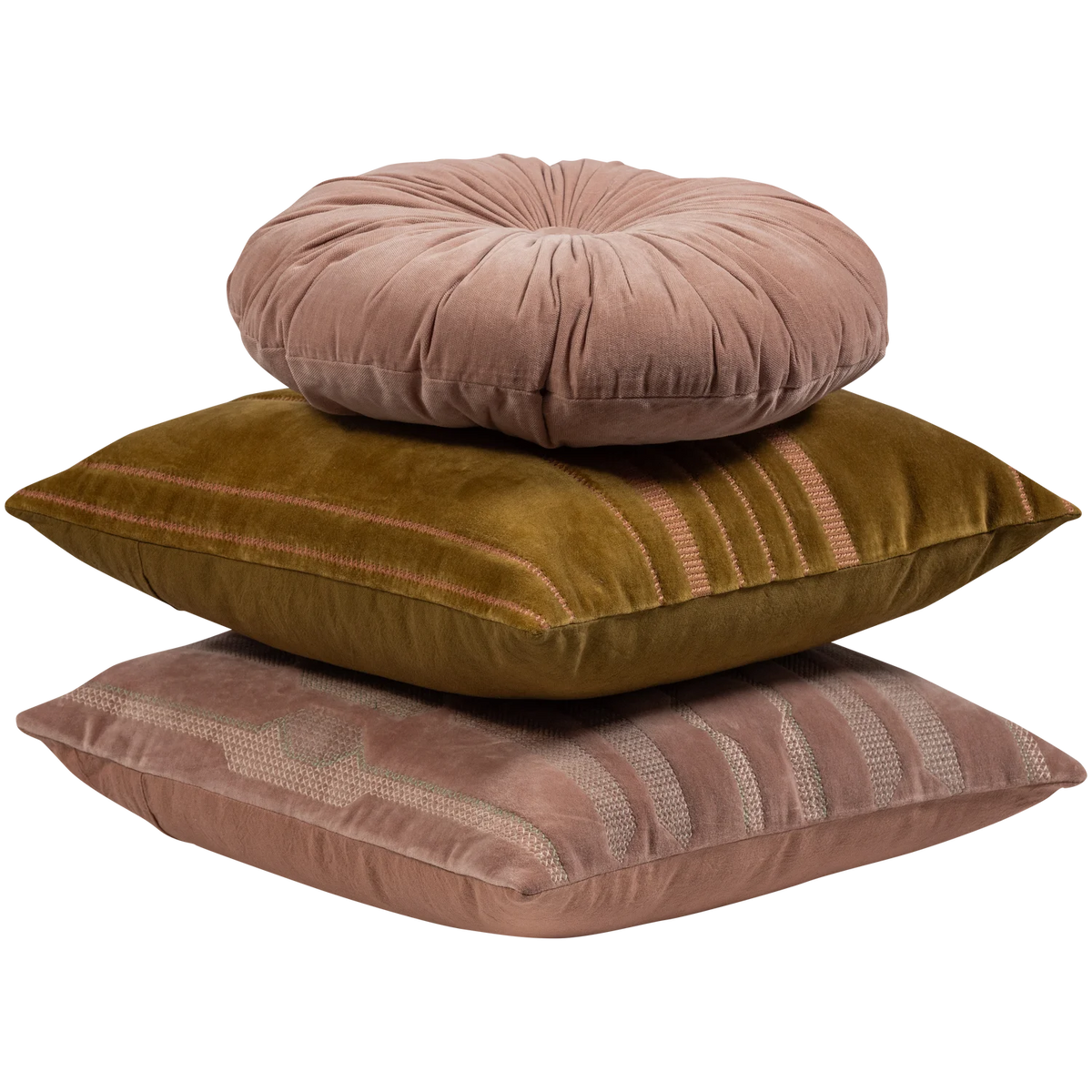 Feisa púði velvet pink