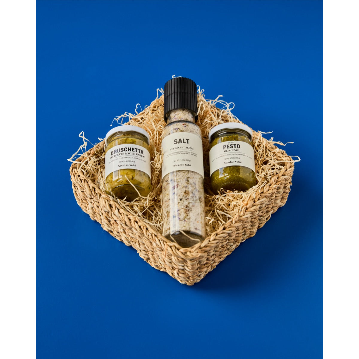 Karfa Naba 21x21 h:7cm handgerð