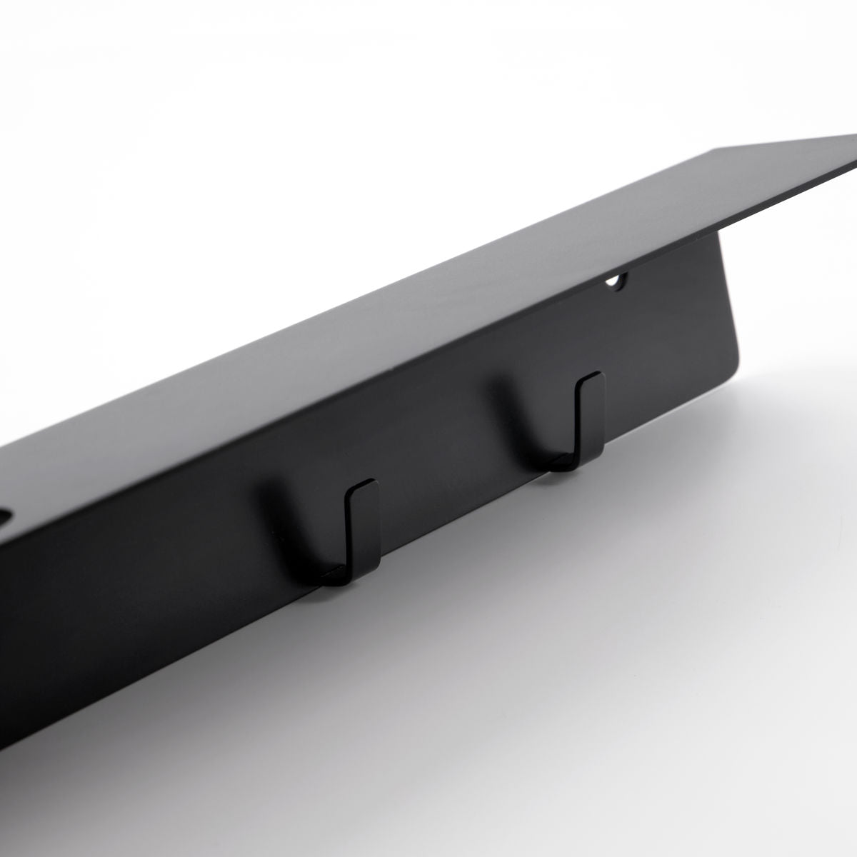 Vegghilla m/ sápuhaldara og snaga svört