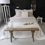 Puglia rúmteppi dark powder 130x260 cm