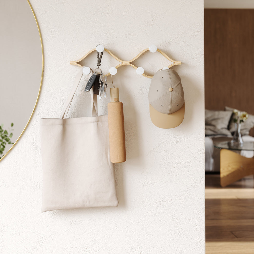 Montage snagar 6 wht/nat