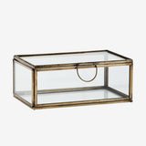 Glerbox brass 16x10x7 cm