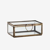 Glerbox brass 13x8x5 cm