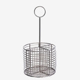 Iron cutlery holder steel