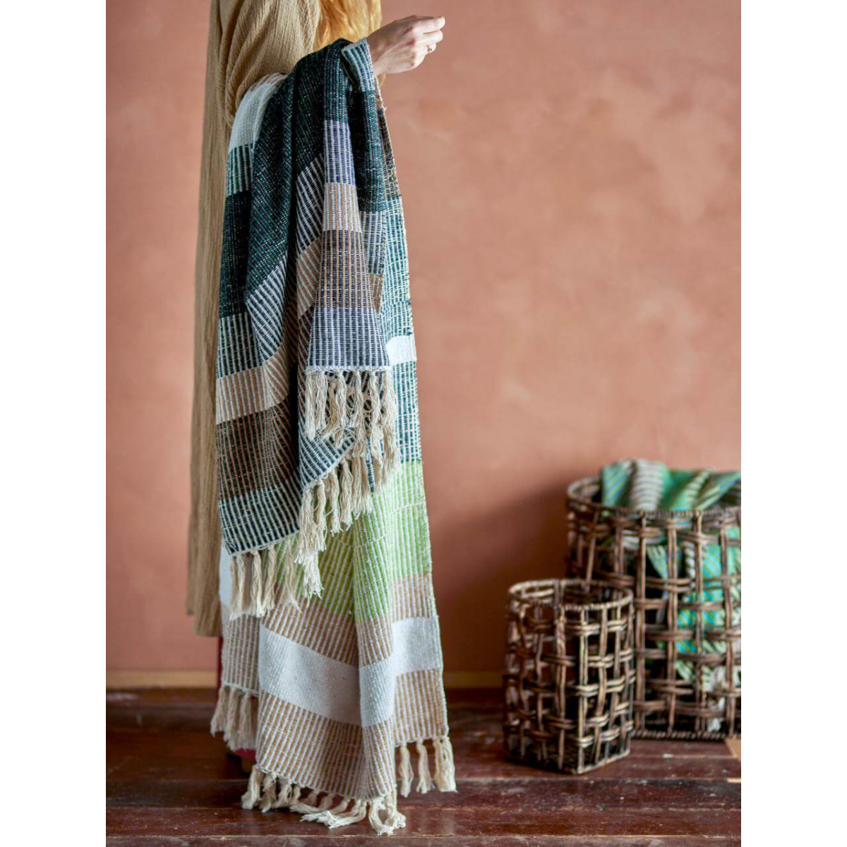 Teppi Isnel breið röndótt 160x130cm