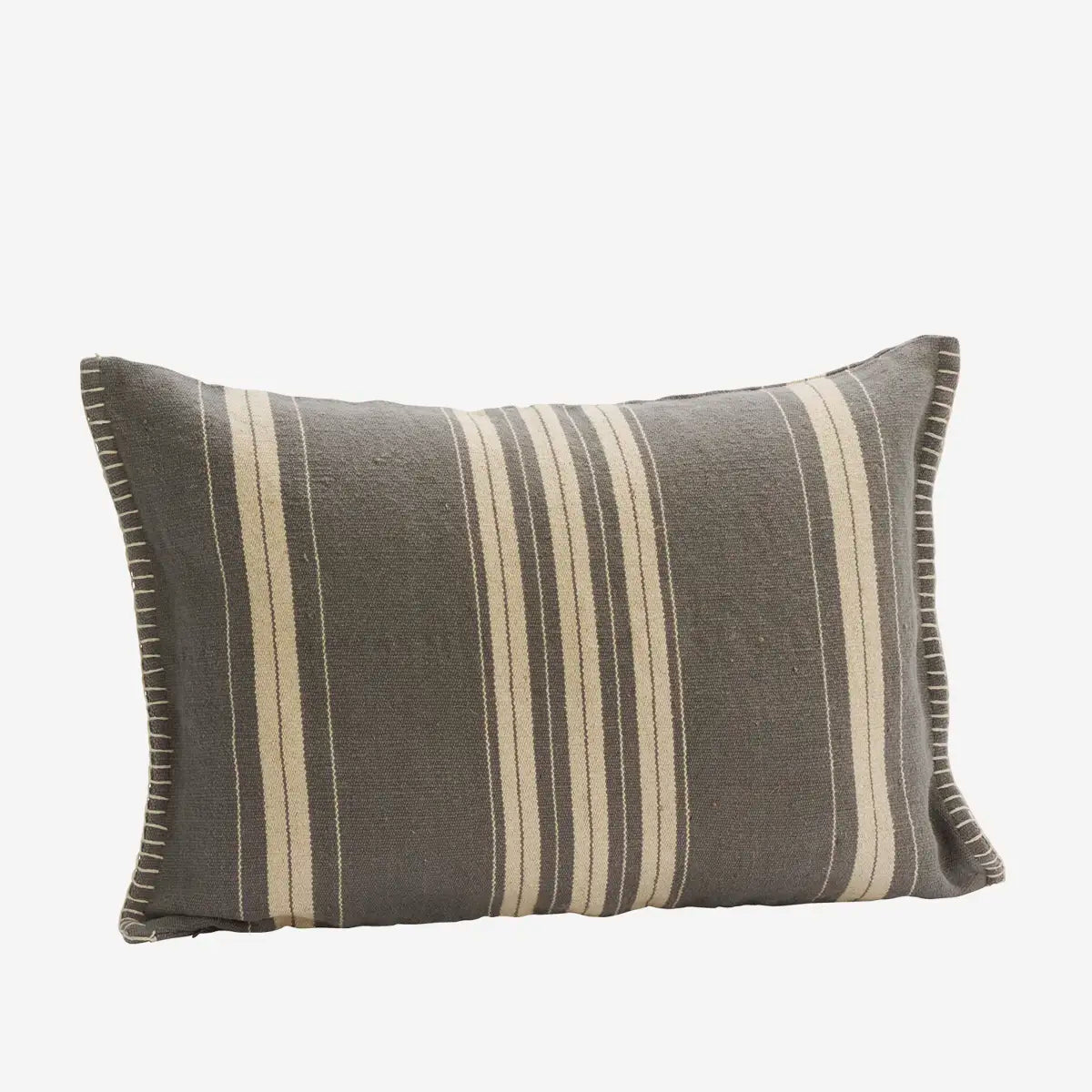 Striped púði grey