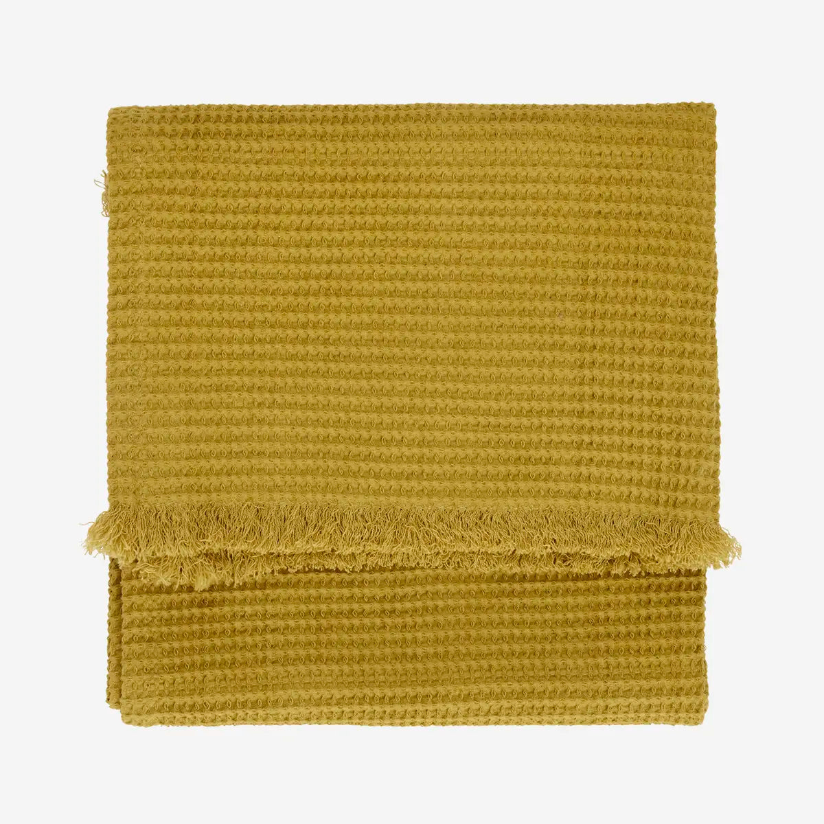 Waffle handklæði 45x60 olive oil
