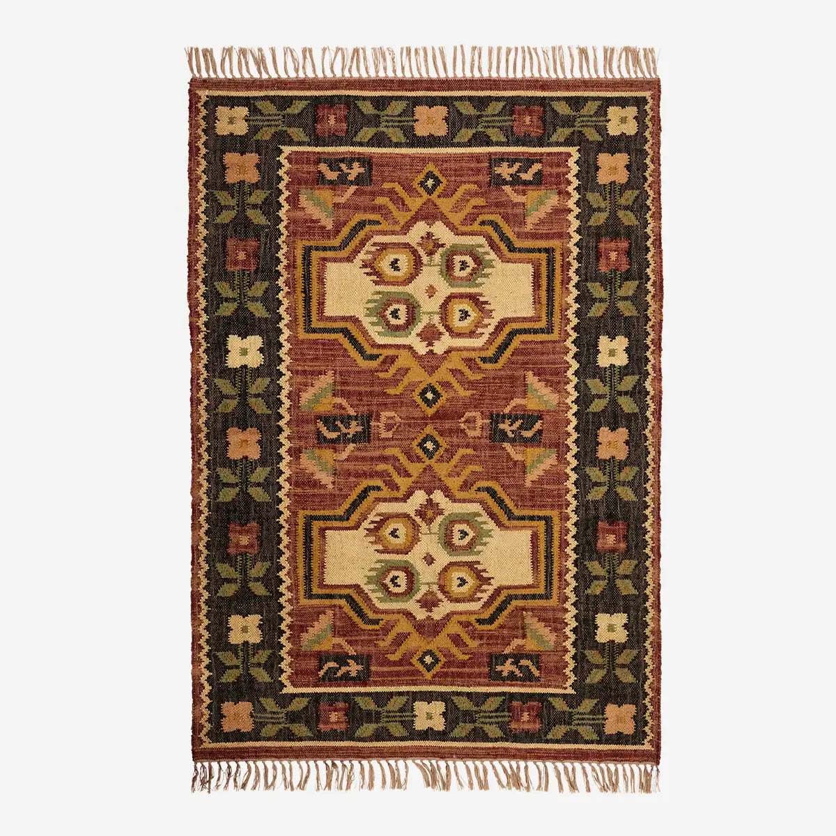 Madam jute motta 120x180 brick