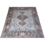 Karaca Blue/Brown - 200 × 290 cm