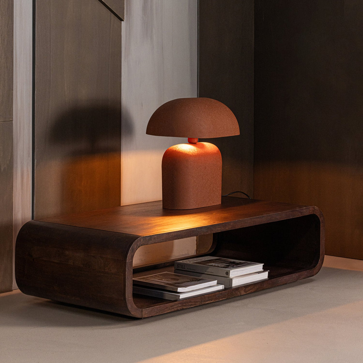 Kinu sófaborð dark brown