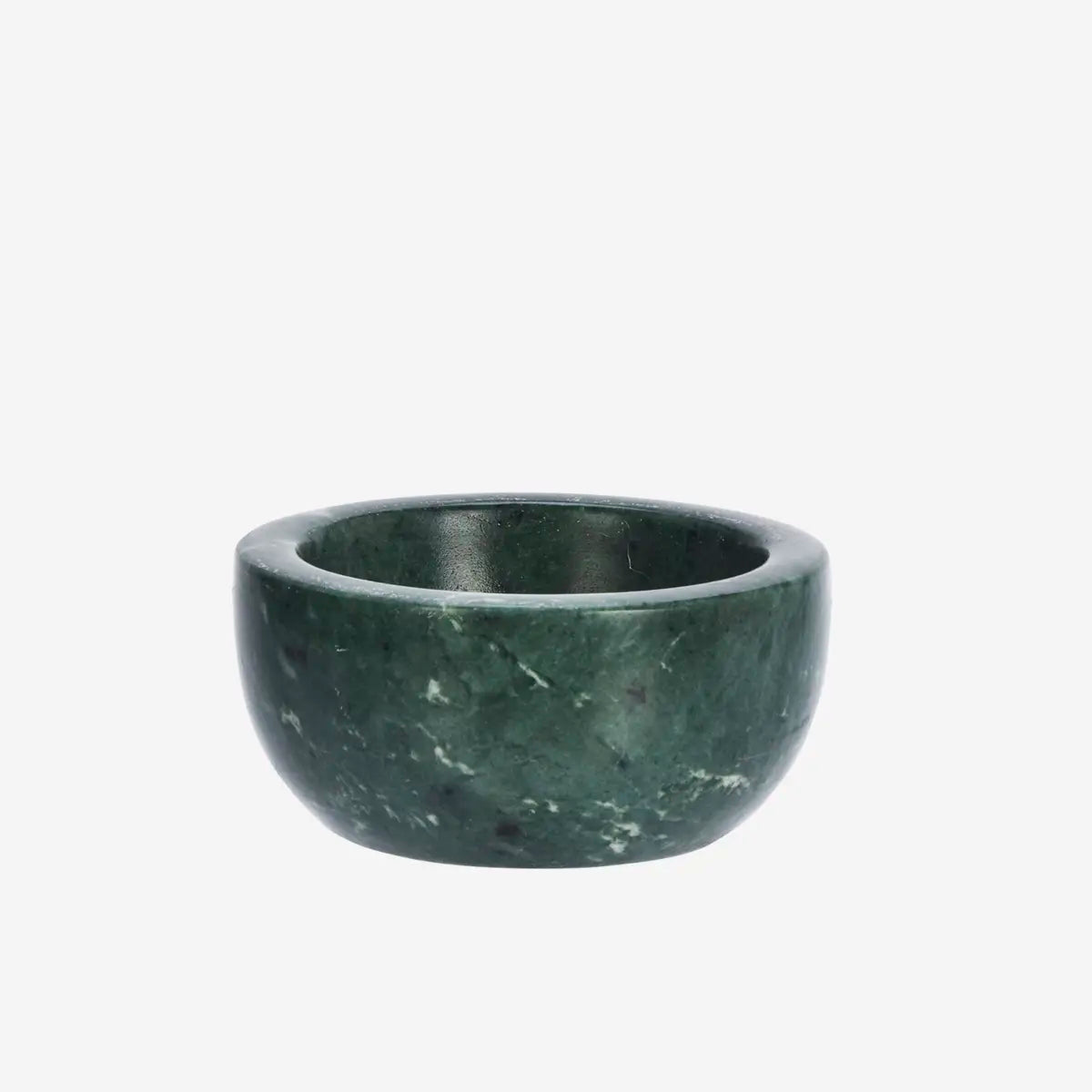 Marble skál dark green
