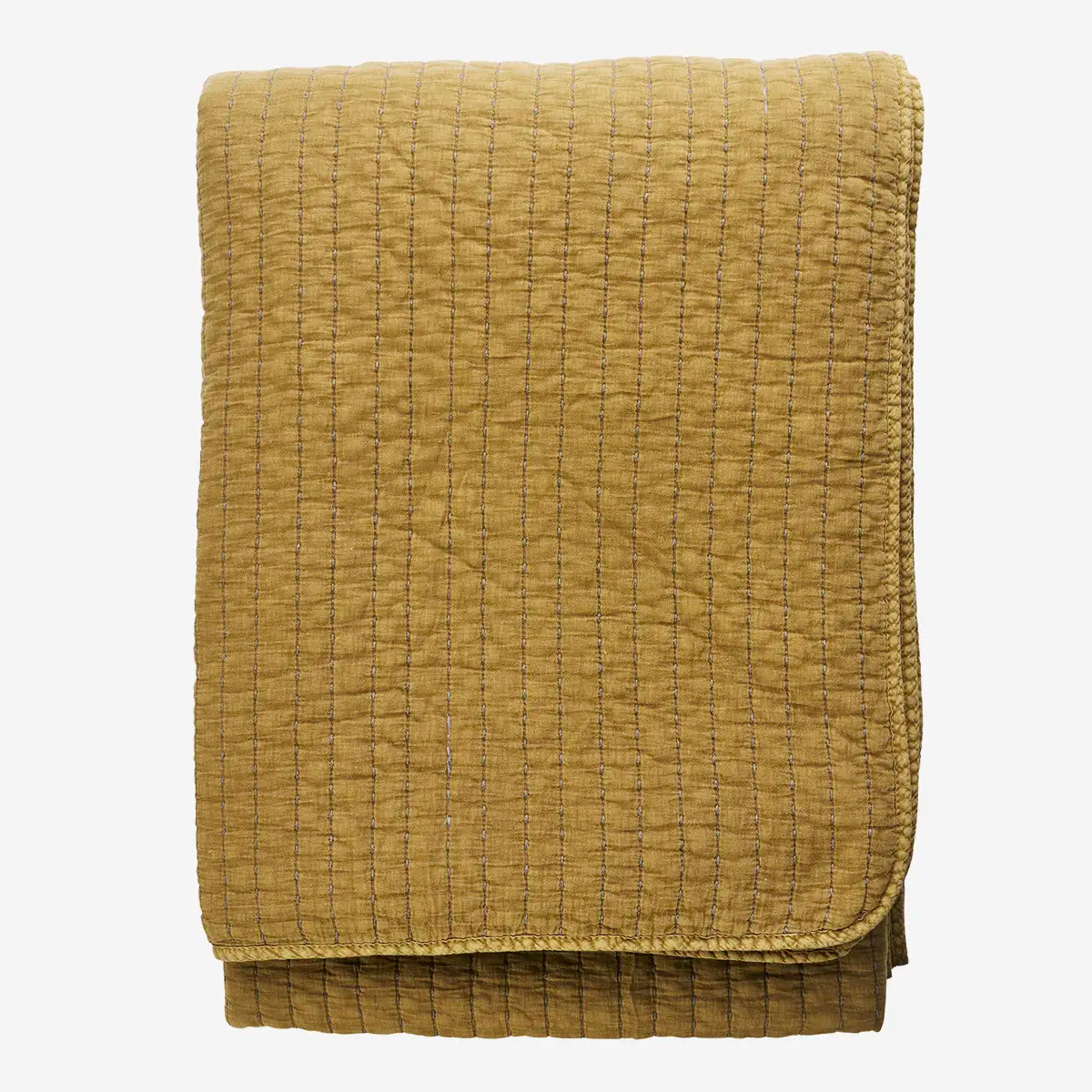 Madam rúmteppi mustard 240x240cm