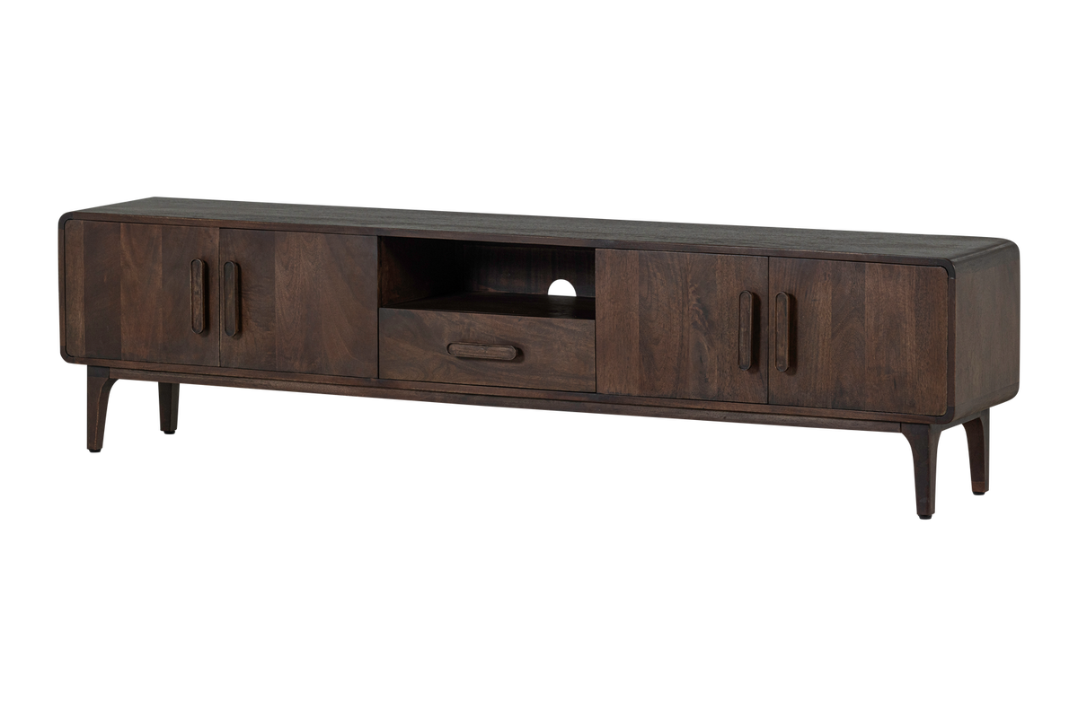 Liya tv skenkur 200cm dark brown