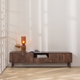 Liya tv skenkur 200cm dark brown